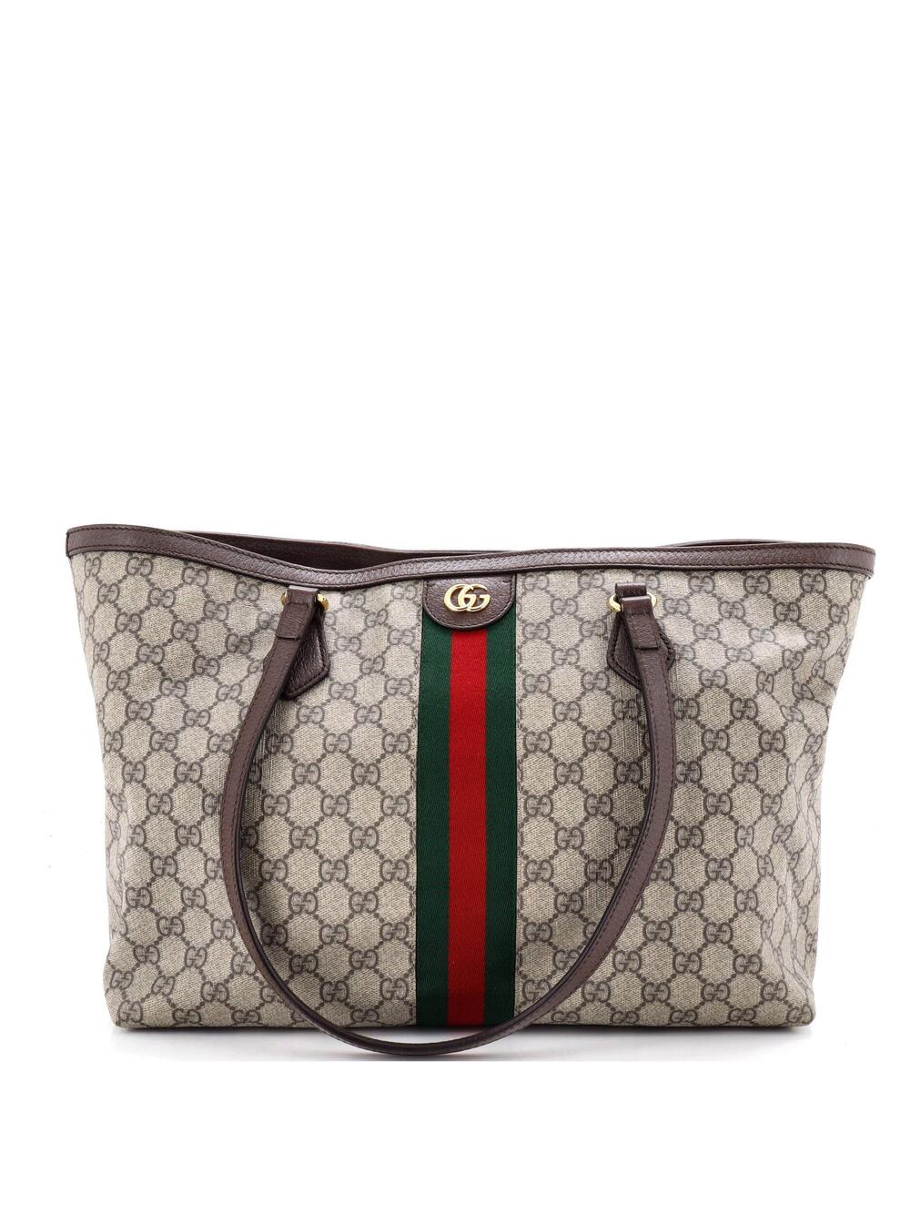 Gucci Ophidia Shopping Tote Gg Coated #351912G12B